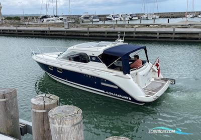 Aquador 26 HT ** Solgt ** Motorboot 2005, mit Volvo Penta Kad44-PC motor, Dänemark