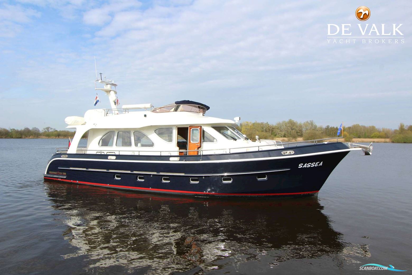 Aquanaut Global Voyager 1500 (Stabilizers) Motorboot 2010, mit Perkins Sabre motor, Niederlande