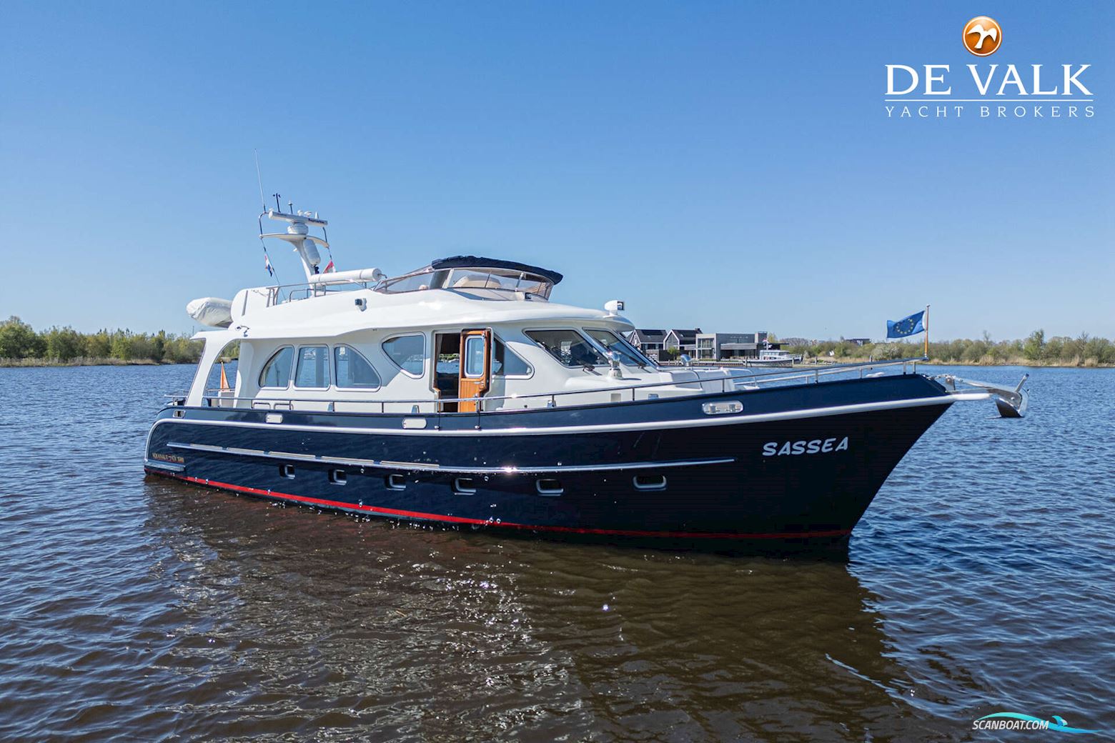 Aquanaut Global Voyager 1500 (Stabilizers) Motorboot 2010, mit Perkins Sabre motor, Niederlande