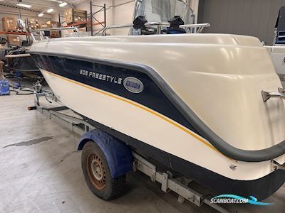Askeladden 505 Freestyle Motorboot 2005, mit Mercury 100 hk 4-Takt motor, Dänemark