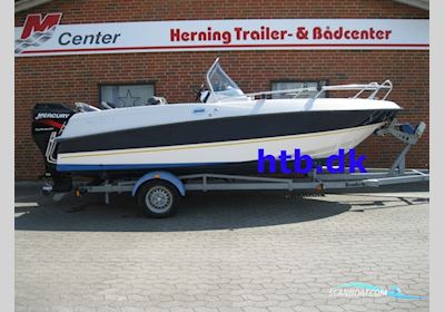 Askeladden 525 Excell m/Mercury F115 hk EFI og Brenderup trailer Motorboot 2005, mit Mercury motor, Dänemark