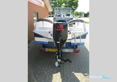 Askeladden 525 Excell m/Mercury F115 hk EFI og Brenderup trailer Motorboot 2005, mit Mercury motor, Dänemark