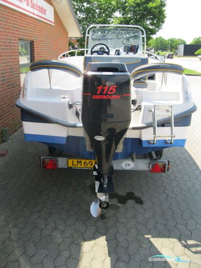 Askeladden 525 Excell m/Mercury F115 hk Efi og Brenderup Trailer - Solgt ! Motorboot 2005, mit Mercury motor, Dänemark