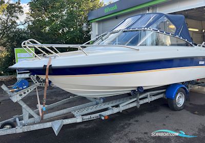 Askeladden 585 Freestyle Motorboot 2002, mit Evinrude motor, Dänemark