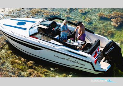 Askeladden C70 Cruiser Motorboot 2023, mit Suzuki motor, Sweden