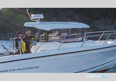 Askeladden P76 Weekend Motorboot 0, mit Mercury 200 hk XL AM DS motor, Dänemark