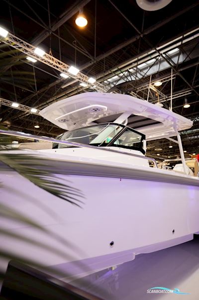 Axopar 29 Sun Top - U Sofa Motorboot 2024, mit Mercury motor, Deutschland