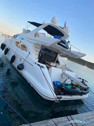 Azimut 50 Motorboot 2007, mit Caterpillar C 12 motor, Kroatien