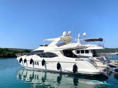Azimut 62 Evolution Motorboot 2005, mit Caterpillar C18 1015Hp x2 motor, Montenegro