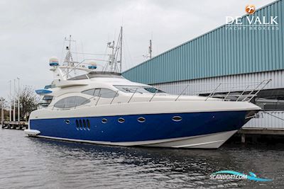 Azimut 68 Plus Motorboot 2000, mit Man motor, Niederlande