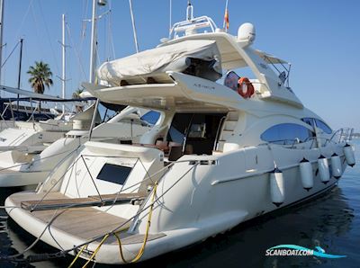 Azimut 68 Motorboot 2007, mit Man V12-1360 motor, Spanien
