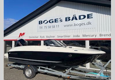 BAYLINER E5 med Mercury F80 ELPT EFI og Brenderup 201300B Motorboot 2019, mit Mercury motor, Dänemark