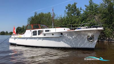 Bakdekker Super Kaag Kruiser 1100 Bakdekker Motorboot 1949, mit Vetus motor, Niederlande