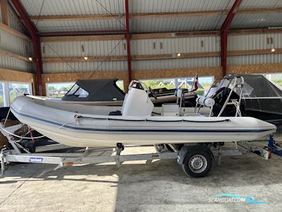Ballistic Rib 550 m/Trailer Motorboot 2005, mit Suzuki 4Takt motor, Dänemark