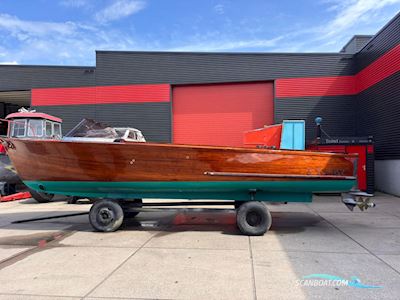 Barca Di Legno  Italiana 30 Motorboot 1953, mit Volvo Penta motor, Niederlande