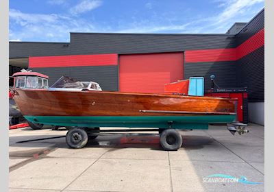 Barca Di Legno Italiana 30 Motorboot 1953, mit Volvo Penta motor, Niederlande