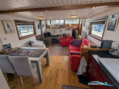 Barge Motorboot 1919, mit Daf 1160 motor, England