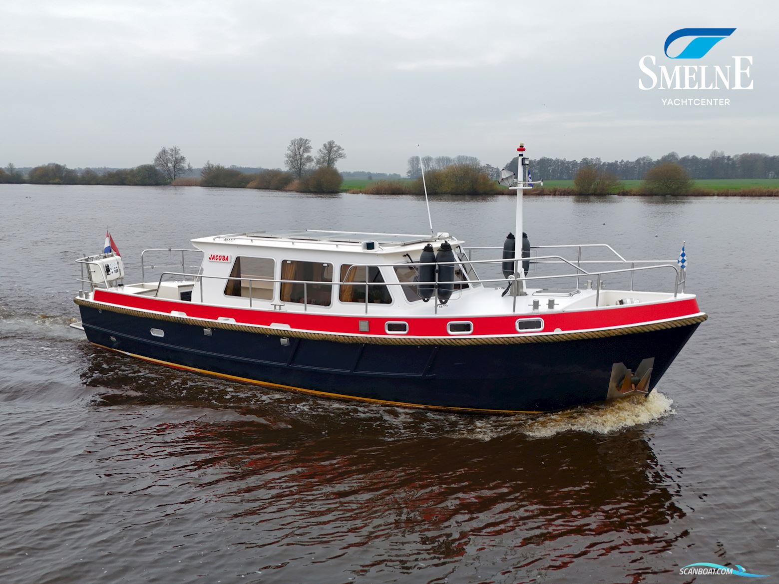 Barkas 1100 OK Motorboot 1998, mit Mitsubishi, S6S motor, Niederlande