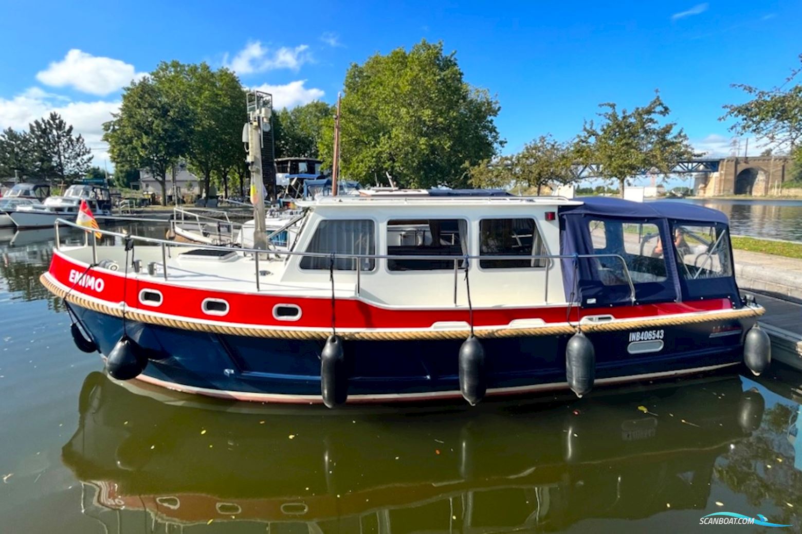 Barkas 900 Classic Motorboot 1998, mit Nanni motor, Belgien