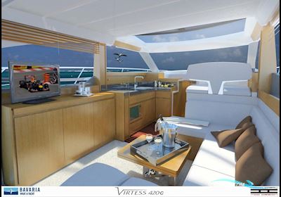 Bavaria 420 Virtess Coupe Motorboot 2024, mit Flere Alternativer motor, Dänemark