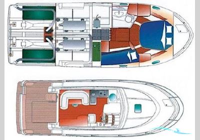 Beneteau Antares 980 Motorboot 2004, mit Nanni 4.390 TDI motor, Griechenland