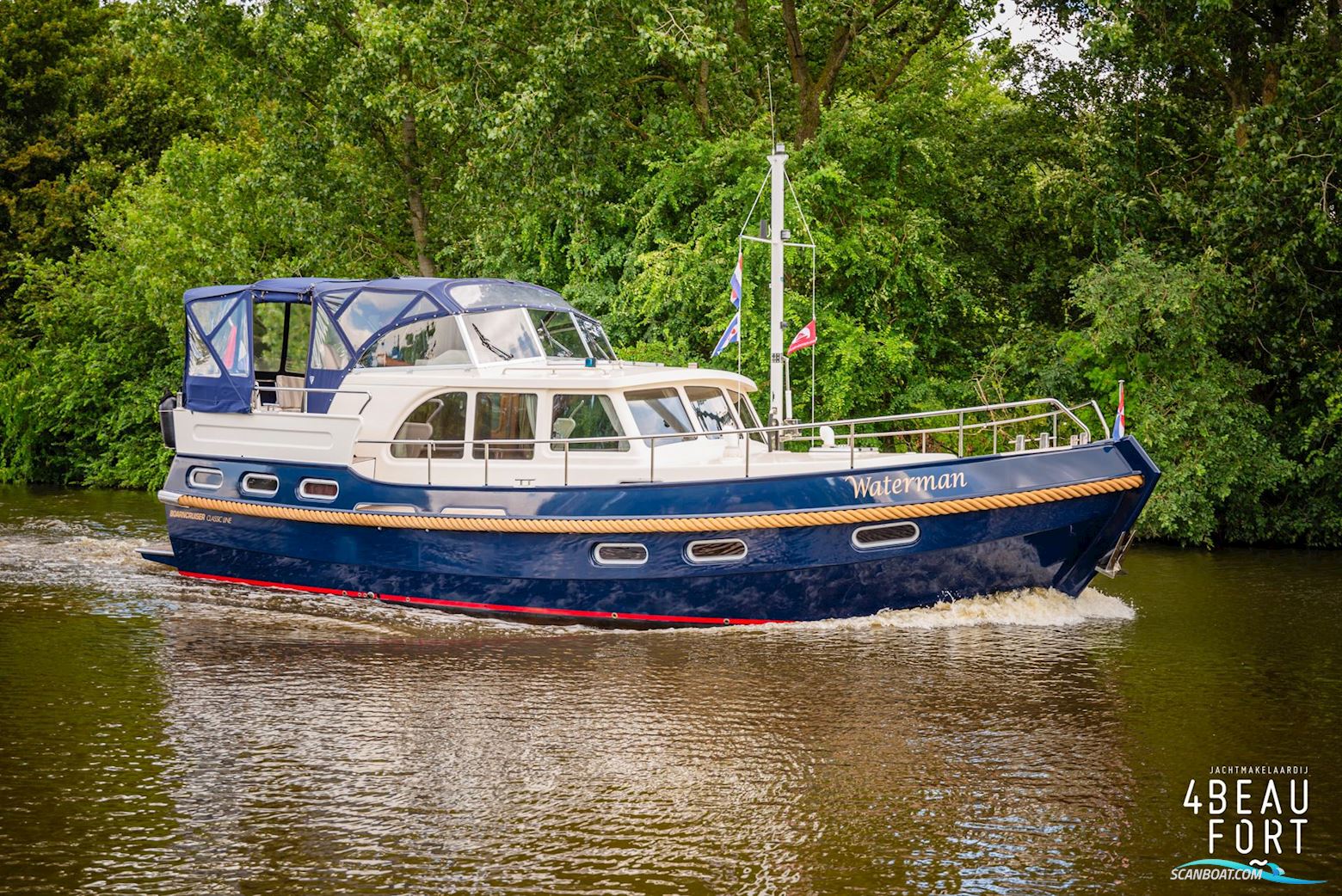Boarncruiser 40 Classic Line Motorboot 2009, mit Perkins M225Ti motor, Niederlande