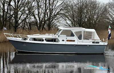 Boarnkruiser Okak Motorboot 1974, mit Peugeot motor, Niederlande