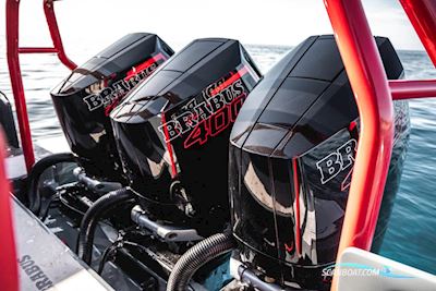 Brabus Shadow 1200 Sun-Top Motorboot 2025, mit Mercury motor, Deutschland