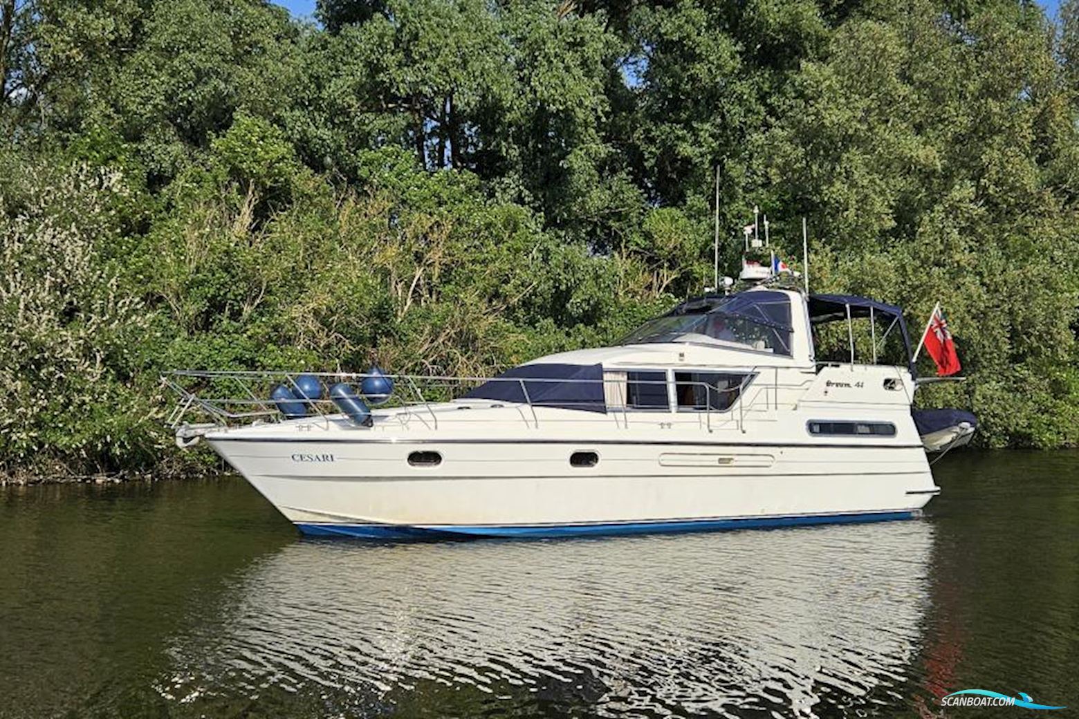 Broom 41 Motorboot 1993, mit Volvo Penta 318 pk. (Tamd 61) motor, Niederlande