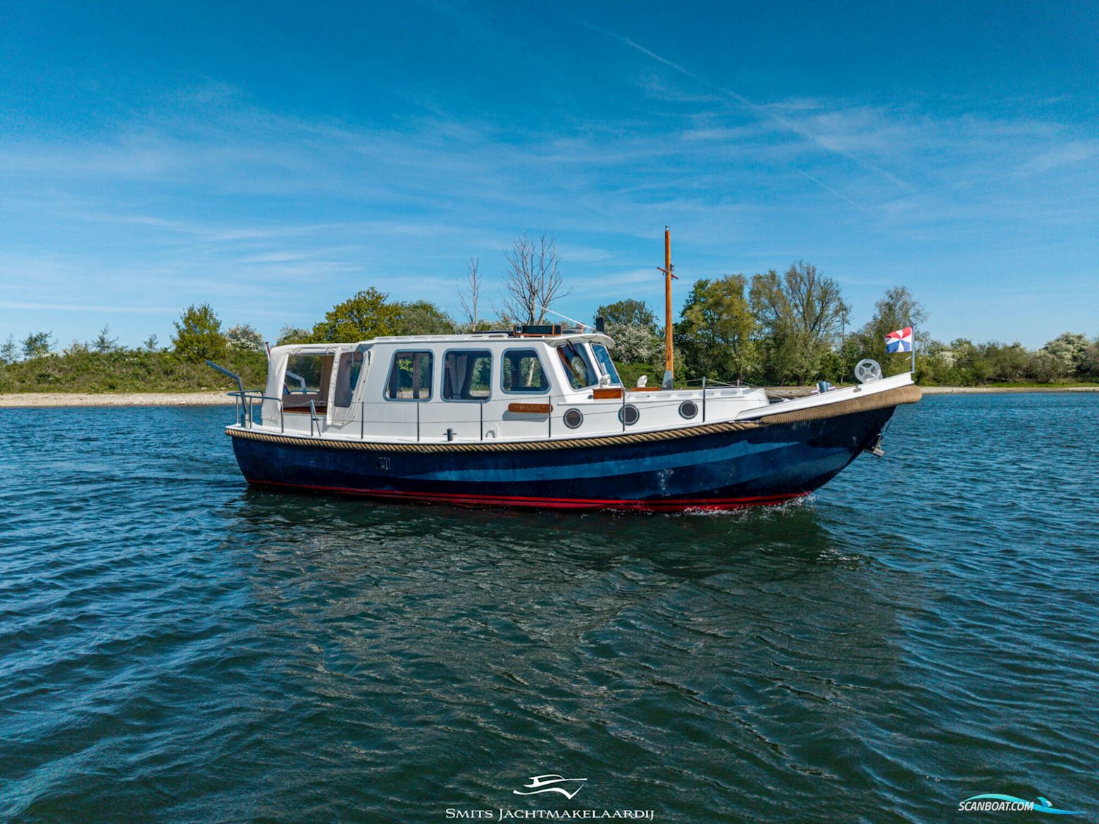 Bruijs Vlet 10.00 OK Motorboot 1980, mit Vetus Deutz motor, Niederlande