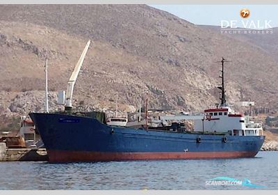Bulk Cargo Ship 68 m Motorboot 1966, mit ALPHA BULLMEISTER motor, Griechenland