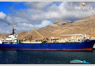 Bulk Cargo Ship 68 m Motorboot 1966, mit ALPHA BULLMEISTER motor, Griechenland