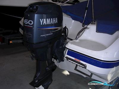 Campion 485 Allante m Yamaha F60 hk & Indregistreret Trailer Motorboot 2005, mit Yamaha F60 hk motor, Dänemark
