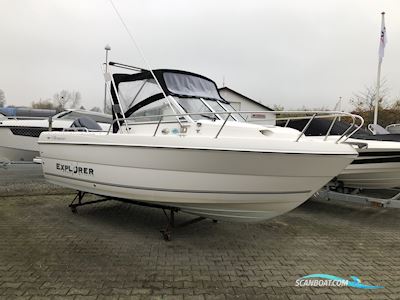 Campion 542 SC Explorer Motorboot 2005, mit Yamaha F115AETX motor, Dänemark