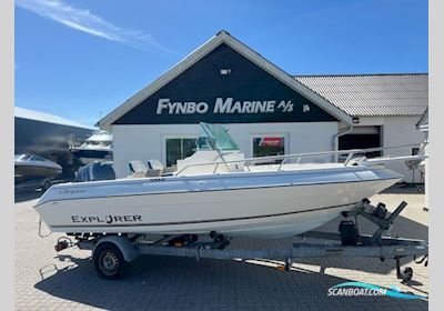 Campion 582 Explorer, Yamaha F150 Motorboot 1999, mit Yamaha motor, Dänemark