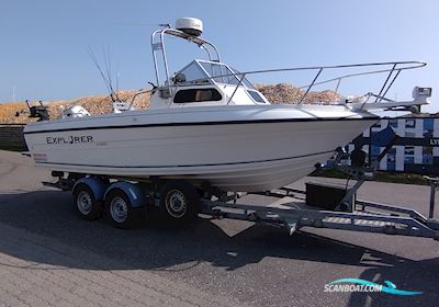 Campion Explorer 622 WA Outboard Motorboot 1998, mit Honda motor, Dänemark