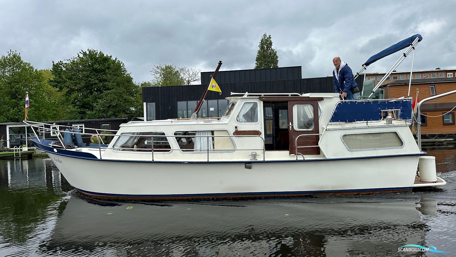 Cascaruda 10.00 AK Motorboot 1975, mit Mitsubishi Samofa motor, Niederlande