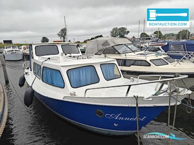 Cascaruda 800 Motorboot 1970, mit Mercedes motor, Niederlande