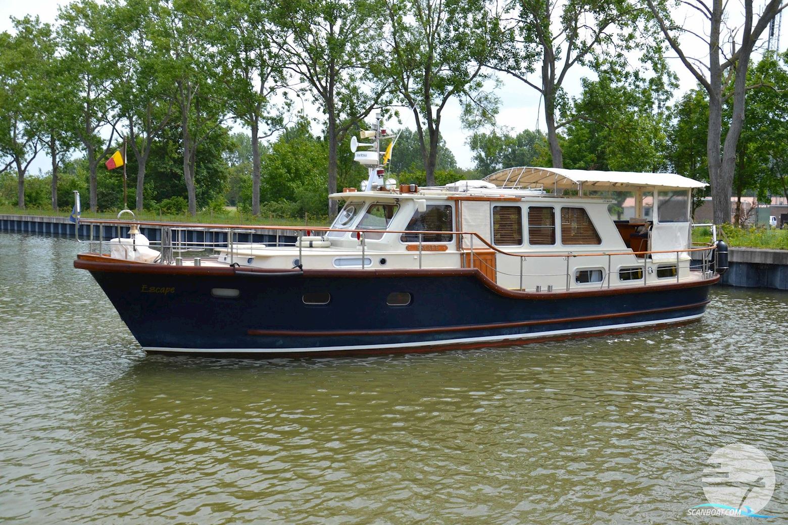 Classic Cruiser 14 23 Motorboot 1977, mit Kämper motor, Belgien