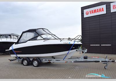 Coaster 600 DC - 150 HK Yamaha/Udstyr/Carbon Motorboot 2022, mit Yamaha F150 motor, Dänemark