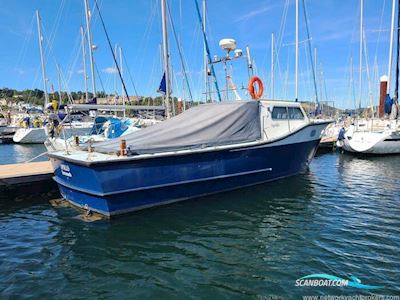 Coaster Coastworker Motorboot 1976, mit Mercedes OM 314 motor, England
