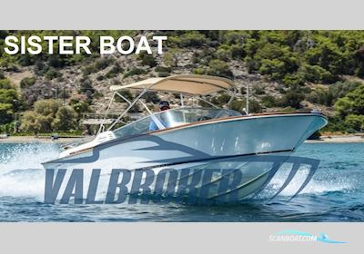 Colombo Super Indios 21 Motorboot 1977, mit Mercury Mercruiser MCM 260 motor, Italien