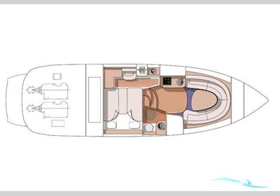 Cranchi Endurance 41 Motorboot 2006, mit Volvo D6 EVC/DP-H motor, Frankreich