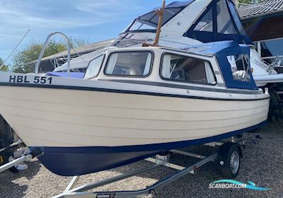 Crescent 525 Motorboot 1980, mit Mercury F20Ept motor, Dänemark