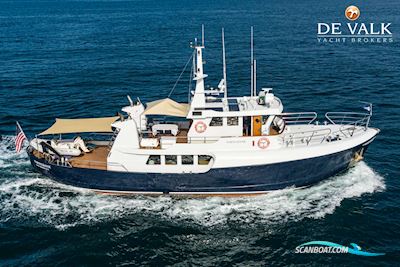 Custom Built Trawler Motorboot 1965, mit Mitsubishi motor, USA