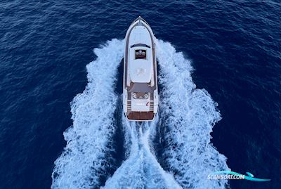 Dalla Pietà 80 HT Motorboot 2004, mit MTU 16v2000M91 dvs 16 cylindere motor, Dänemark