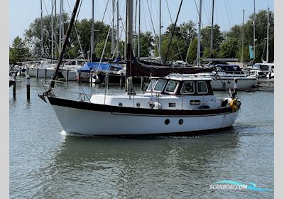 Dart Motorsailor 30 Motorboot 1981, mit Perkins Diesel, motor, Niederlande