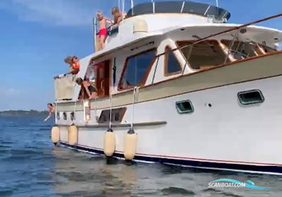 Defever 48 Sundeck Motorboot 1985, mit Ford Sabro motor, Dänemark
