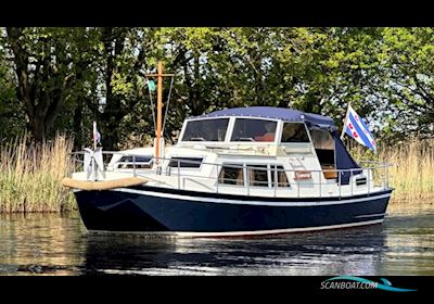Doerak  950 OKAK Motorboot 1973, mit Peugeot motor, Niederlande