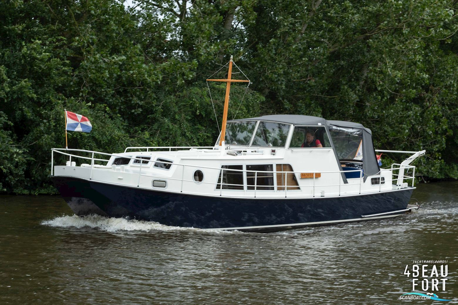 Doerak 1050 AK Drika Motorboot 1970, mit Fod Lehman 2703E-6Cilinder, 330Ci 5,41 Ltr motor, Niederlande
